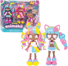 Animakii-nukkesetti tikkari/purkka - 1