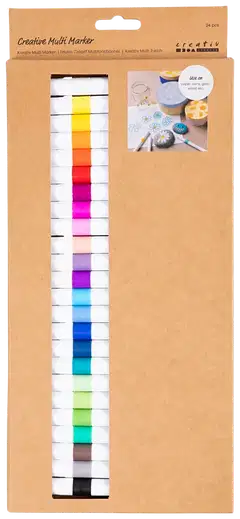 Creativ Company creative multi marker -tussi 24 väriä - 2