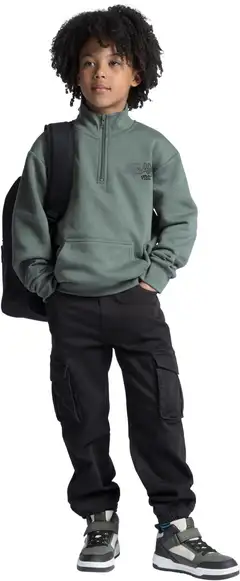 House nuorten collegepusero 23PH292506 - Thyme green - 8