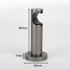 Ihanin verhotanko Point-kannakke antrasiitti 16/19mm 2kpl - 3