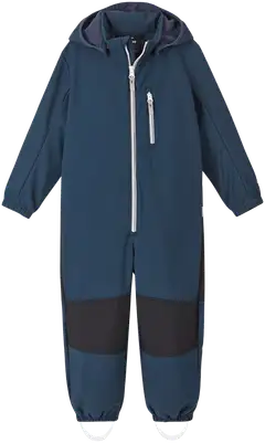 Reima lasten softshell haalari Nurmes - Navy - 1