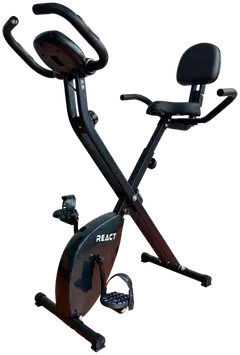 React Kuntopyörä Kokoontaitettava Selkänojalla - 1