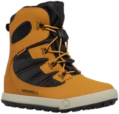 Merrell lasten vedenpitävä talvikenkä Snow Bank 4.0 - Wheat/Black - 1