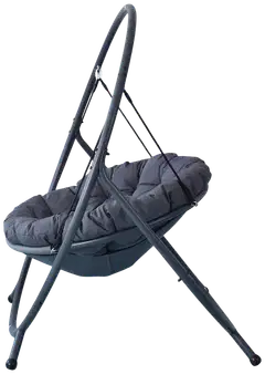 Lykke riipputuoli comfort, antrasiitti - 8