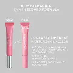 IsaDora The Glossy Lip Treat Moisturizing Lip Color 61 Pink Punch huulikiilto 2,7 ml - 3