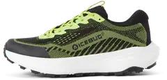 Icebug miesten nastajuoksujalkineet Myr BUGrip - Black/GreenGlow - 1