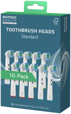 Nordic Quality Standard harjaspäät 10 -pack - 3