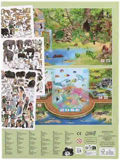 Action & Fun Create your Zoo tarrakirja - 2