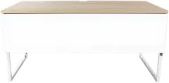 Norstone Khalm AV -laitekaluste 1000 mm vaalea tammi - 3