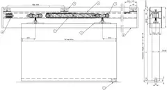 Helaform Peitelevysarja 75 Flow/PV/SC1/2100 (RAL9010) - 4