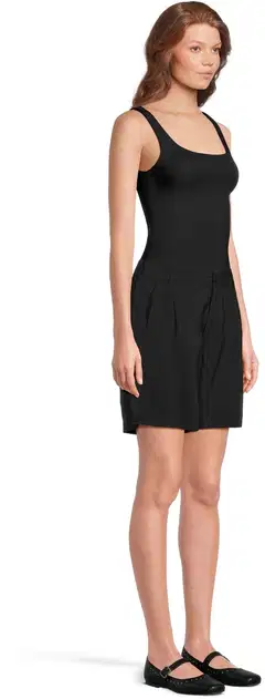 WKLY. naisten shortsit 222W160233 - BLACK - 4