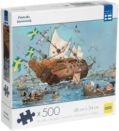 Peliko Mauri Kunnas palapeli 500 palaa Vasa-laiva - 1