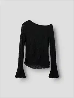 LMTD lasten pitsipaita - Black - 6