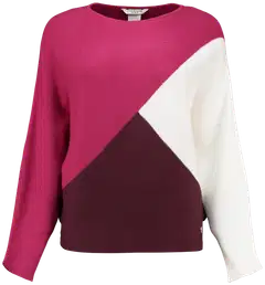 Zabaione naisten neule Ma44ri - cherry/orchid/offwhite - 1