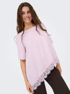 JDY naisten asymmetrinen paita Jdyurba - Winsome Orchid - 6