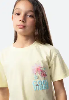 TEX lasten t-paita I276273 - YELLOW 3 - 5