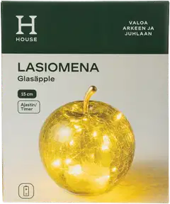 House Led-lasiomena 15 cm, vihreä - 1