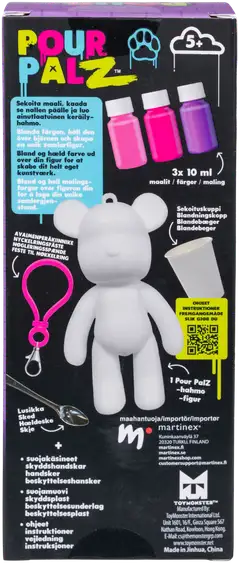 Pour Palz askartelusetti maalaa karhu koukulla lajitelma - 13