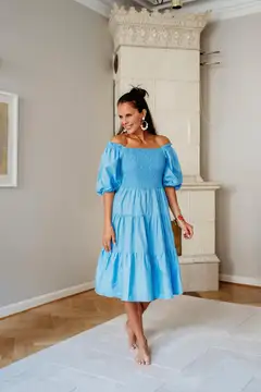 AmandaB naisten mekko Breezy - Vaaleansininen - 2