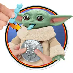 Star Wars hahmo Naposteleva Grogu ja tarvike 16,5 cm - 5