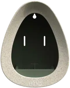 elho lintulauta essential 18cmx21cmx k23cm vaalea harmaa - 1