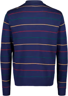 London Fog miesten raidallinen neule 195LF31242 - Dark blue w stripes - 2