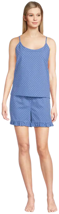 TEX naisten shortsipyjama I279944 - BLUE DARK - 1