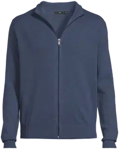 House miesten neuletakki vetoketjulla CYCLO® 195HB28252 - D.blue melange - 2