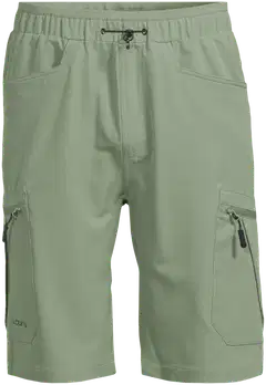 Luode12 miesten retkeilyshortsit loose-fit 204L182654 - Oil Green - 2