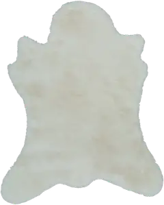 House lampaantaljajäljitelmä 90x110 cm, luonnon valkoinen - 1