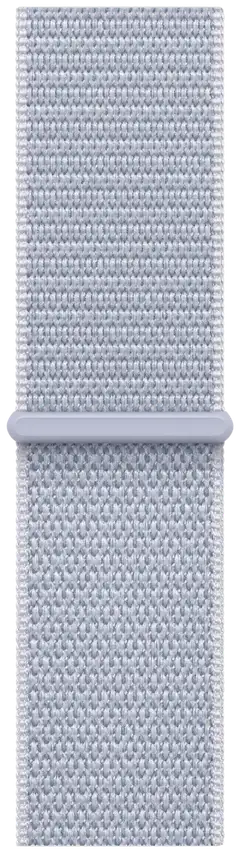 Apple Watch SE GPS 40mm hopeinen alumiinikotelo, blue cloud Sport Loop ranneke - MXEE3QN/A - 4
