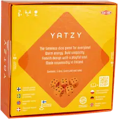 Tactic Noppapeli Yatzy Minimalist oranssi - 4