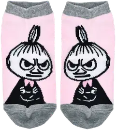 Muumi naisten Nilkkasukat Pikku Myy Tuohtunut - 2