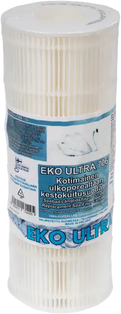EKO ULTRA  706 ulkoporealtaan kestokuitusuodatin - 1
