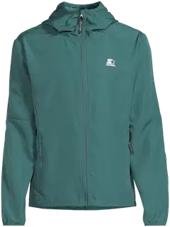 Starter miesten hupullinen juoksutakki SMS26010 - Mallard green - 2