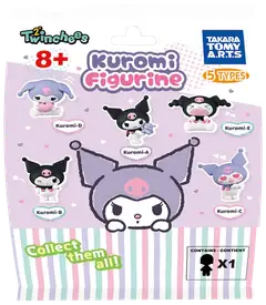Twinchees Sanrio Kuromi Figures yllätyshahmo - 1