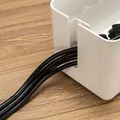 Reer kaapeliboksi sähköjohtojen turvalliseen säilytykseen lapsilukolla, tilava - 10