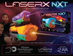 Laser X NXT Double Blaster laserpyssypeli 2 asetta - 4