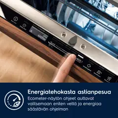 Electrolux integroitava astianpesukone EEQ42200L 45cm valkoinen - 8