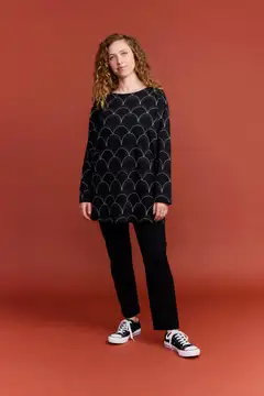 Finlayson naisten trikootunika Rooma - AOP - 3