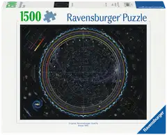 Ravensburger palapeli 1500 palaa, erilaisia - 2