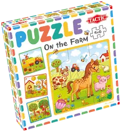 Tactic Palapeli My First Puzzle On the Farm 4 x 6 palan palapeliä - 1