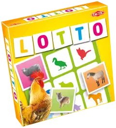 Tactic Lautapeli Lotto Maatilan eläimet - 1