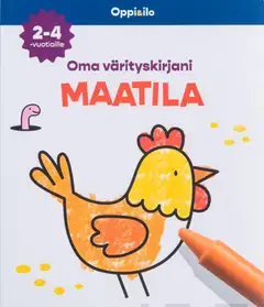 Oma värityskirjani maatila 2-4 v - Iloista värityspuuhaa - 1