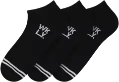 WKLY. unisex sneakersukat 193W062502 3-pack - BLACK - 1