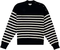 Jackpot naisten neulepusero Gabrielle - Striped - 1