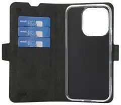 Wave Book Case, Honor 600 Lite, musta - 3