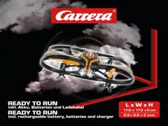 Carrera RC radio-ohjattava Quadrocopter 2,4 GHz X2 - 17