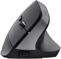 Trust Bayo+ ergonominen langaton hiiri musta - 4