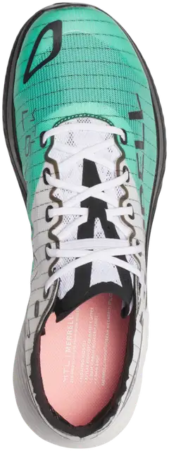 Merrell miesten maastojuoksukengät MTL Long Sky Matryx - white/turquoise - 6